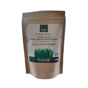Super Greens Powder - Barley , Alfalfa and Wheat Grass