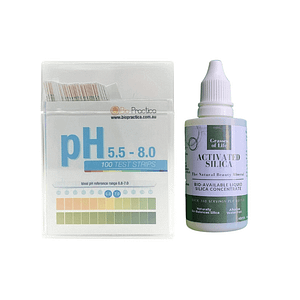 Alkaline Silica and pH 5.5 - 8.0 Test Strips